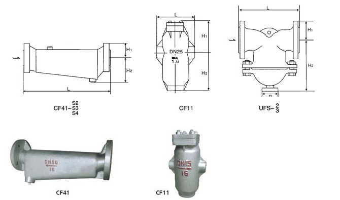 蒸汽汽水分离器结构图